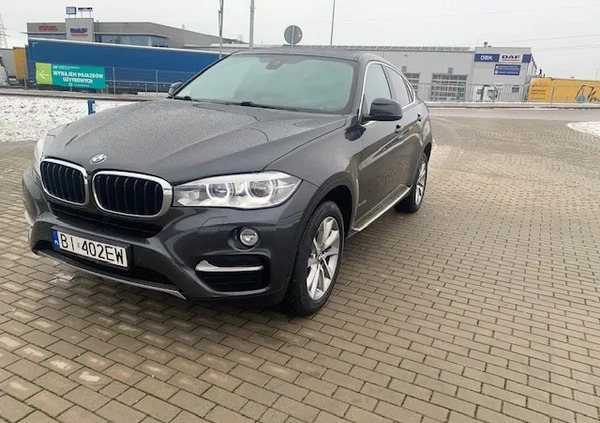 BMW X6 cena 189000 przebieg: 122600, rok produkcji 2016 z Białystok małe 277